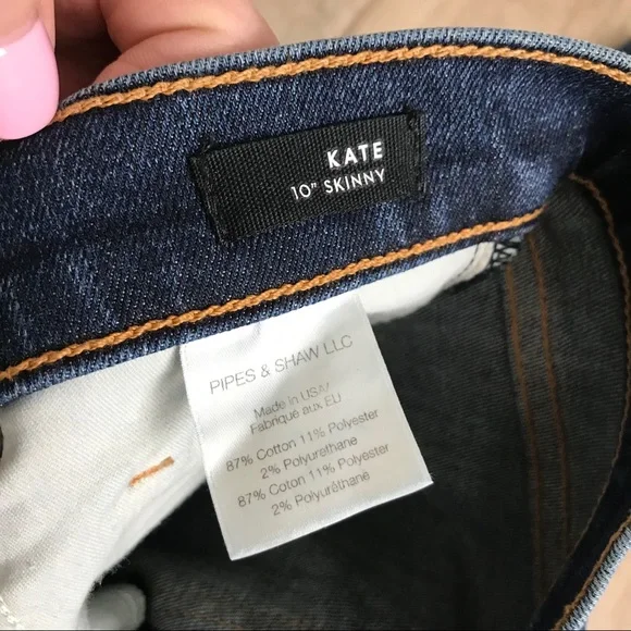 Veronica Beard Kate Skinny Fray Jeans 25 - Picture 4 of 5